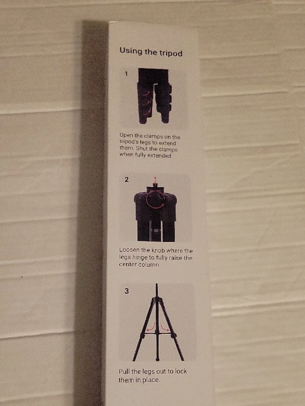 Black Tripod for Axis Motorized Mount